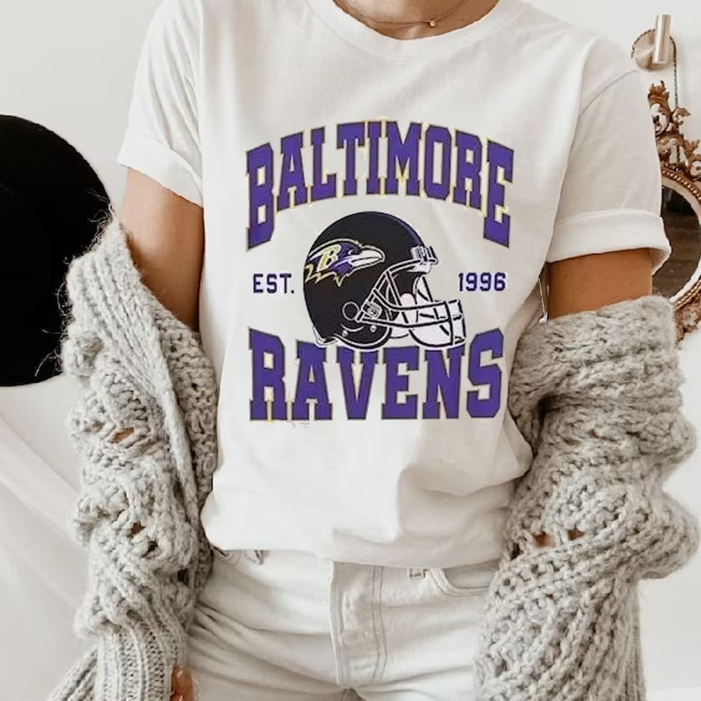 Baltimore Ravens Football , Retro Style Baltimore Unisex T-shirt